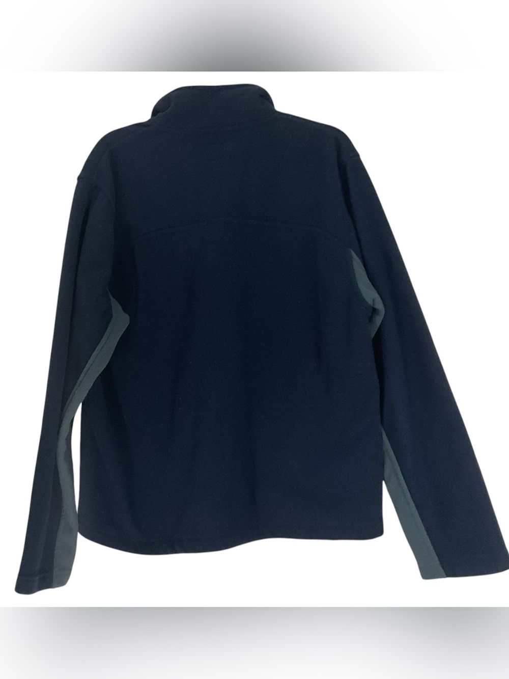 American Eagle Outfitters AE77 Performance Men’s Large Navy Fleece Full Zip Jack - Picture 4 of 9